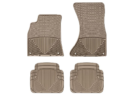 Weathertech 2009 Audi A4 Weathertech Floor Mats All Weather Tan