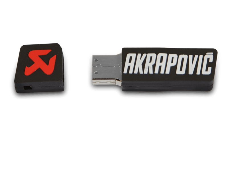 Akrapovic USB Key Rubber 16GB 69.5x20 801608