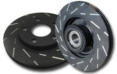 EBC Brakes - 2000-2009 Honda S2000 EBC USR Slotted Rear Rotors