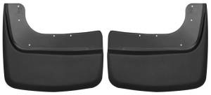 Husky Liners - Husky Liners 2017 Ford F350 SuperDuty Custom-Molded Front Mud Guards (w/o Fender Flares) 59481