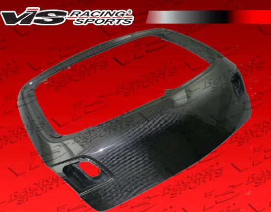 VIS - 2004-2009 Mazda 3 HB VIS Carbon Fiber Hatch OEM Style