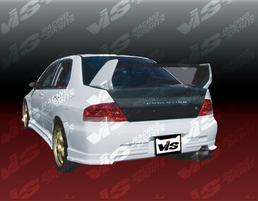 VIS - 2003-2005 Mitsubishi Evolution VIII VIS Carbon Fiber Trunk OEM Style