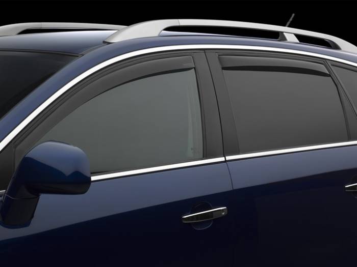 WeatherTech - 2006-2013 Lexus IS 250 WeatherTech Front and Rear Side Window Deflectors (Dark)