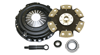 Competition Clutch - 1990-1993 Mazda Miata Competition Clutch Stage 4 - Strip Series - 6 Pad Rigid Ceramic