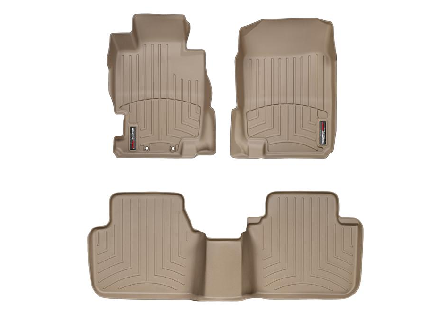 WeatherTech - 2004-2008 Acura TL WeatherTech FloorLiner DigitalFit - Tan