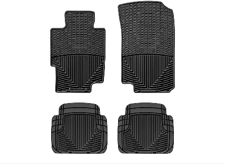 WeatherTech - 2004-2008 Acura TL WeatherTech Floor Mats All-Weather - Black