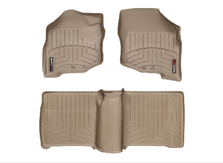 WeatherTech - 2007-2008 Honda Fit WeatherTech FloorLiner DigitalFit - Tan