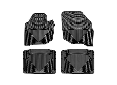 WeatherTech - 2007-2008 Honda Fit WeatherTech Floor Mats All-Weather - Black