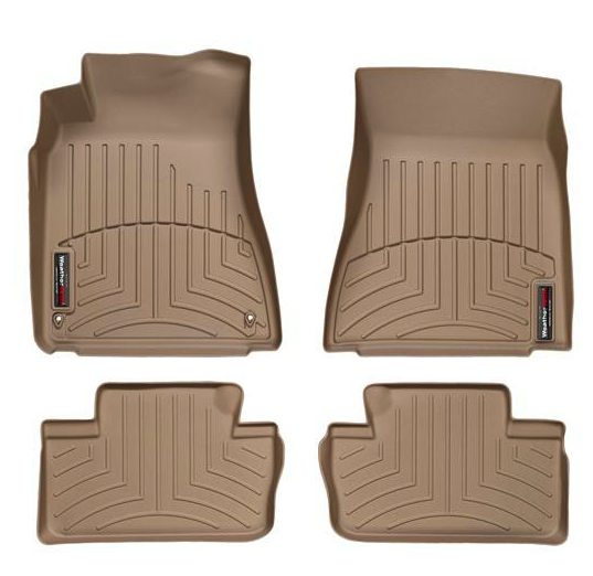 WeatherTech - 2006-2013 Lexus IS 250 RWD WeatherTech FloorLiner DigitalFit - Tan