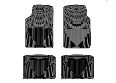 WeatherTech - 2003-2005 Mitsubishi Evolution VIII WeatherTech Floor Mats All-Weather - Black