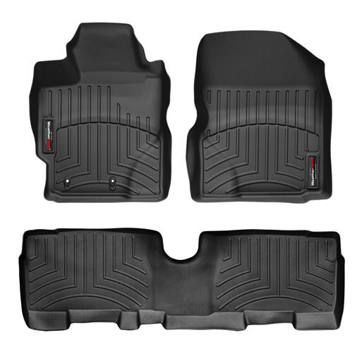 WeatherTech - 2007+ Toyota Yaris Sedan WeatherTech FloorLiner DigitalFit - Black