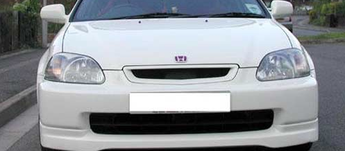 Honda (JDM) - 1996-1998 Honda Civic Type-R (EK9) Front Grill (Champ White)