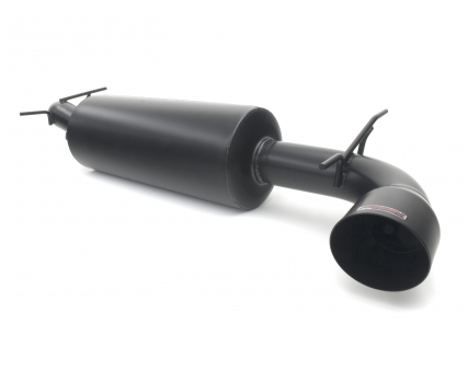 Perrin - 2008-2010 Subaru WRX Hatchback Perrin Catback Exhaust - Stealth Black