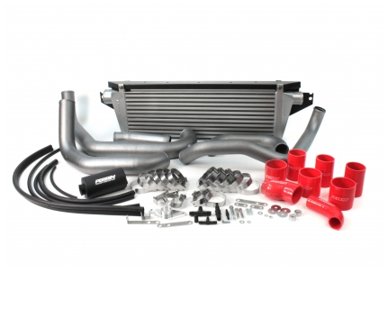 Perrin - 2008-2010 Subaru WRX Perrin Boost Tube Box - Silver Tubes/Red Couplers