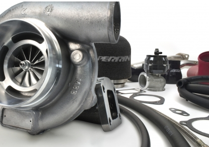 Perrin - 2011-2014 Subaru WRX and STI Perrin Rotated Turbo Kit GTX3076R (.63 AR Housing) - Black