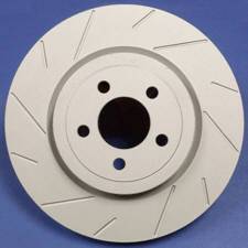 SP Performance - 2006-2013 Lexus IS 250 SP Performance Rear Slotted Brake Rotors ZRC Finish (2)