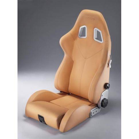 Sparco - Sparco R700 Milano Prestige Seat - Prestige Tan Leather