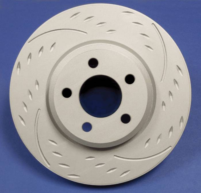 SP Performance - 1994-2001 Acura Integra SP Performance Front Diamond Slot Brake Rotors ZRC Finish (2)