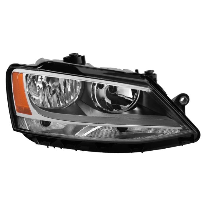 SPYDER - xTune Volkswagen Jetta 11-14 Passenger Side Halogen Headlight - OEM R HD-JH-VJ11-OE-R 9939020