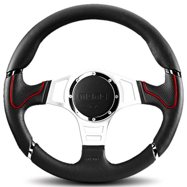 Momo - Momo Millenium Sport Steering Wheel (350mm/Red)