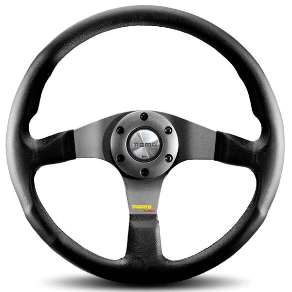 Momo - Momo Tuner Steering Wheel (350mm/Black w/Anthracite Spoke)