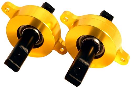 Blox - 1996-2000 Honda Civic Blox Racing Rear Trailing Arm Spherical Bearing Kit - Gold