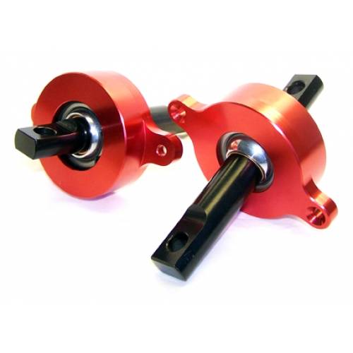 Blox - 1996-2000 Honda Civic Blox Racing Rear Trailing Arm Spherical Bearing Kit - Red