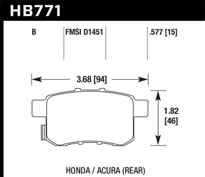 Hawk Performance - HPS 5.0 HB771B.597