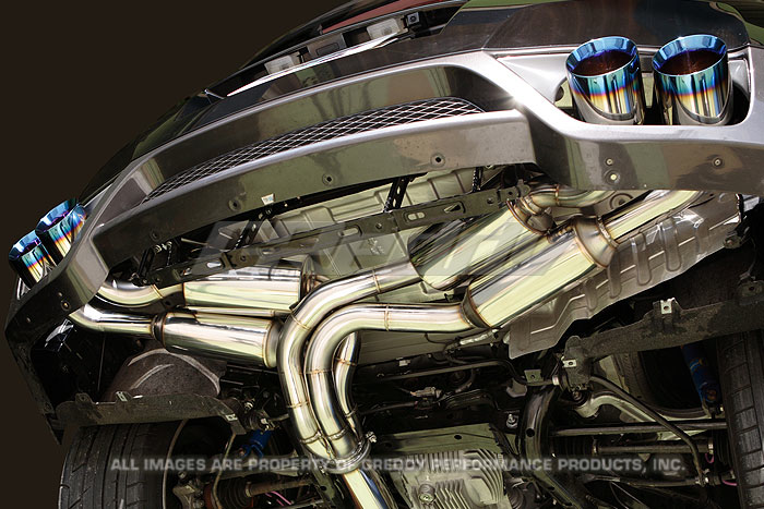 Greddy - 2009 Nissan GT-R Greddy PE-R Stainless Steel Exhaust System