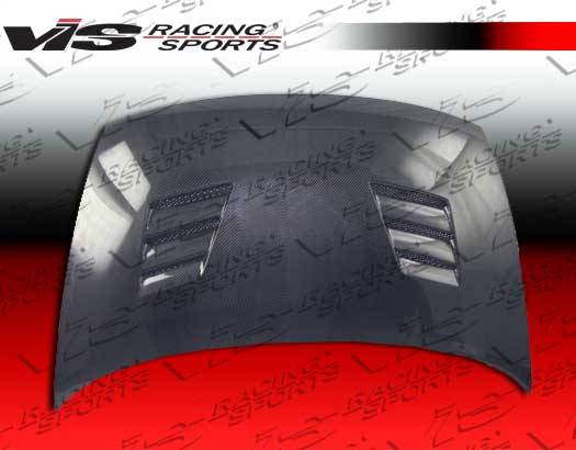 VIS - 2006-2011 Honda Civic 4dr VIS Techno-R Carbon Fiber Hood