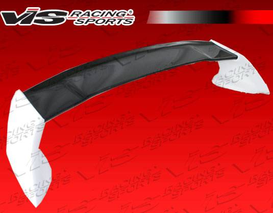 VIS - 2006-2011 Honda Civic 4dr VIS RR Spoiler with Carbon Center Deck