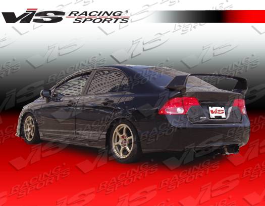 VIS - 2006-2011 Honda Civic 4dr VIS Techno R Carbon Fiber Spoiler