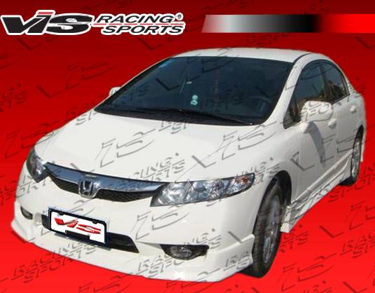 VIS - 2009-2011 Honda Civic 4dr VIS Type R Fiberglass Front Lip