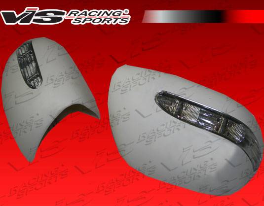 VIS - 2006-2011 Honda Civic 4dr VIS VIP Mirror Cover with LED Signal Light