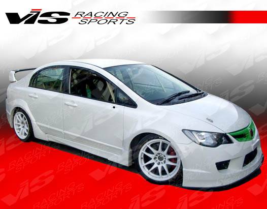 VIS - 2006-2011 Honda Civic 4dr VIS JDM Type R N1 Widebody Front Fenders