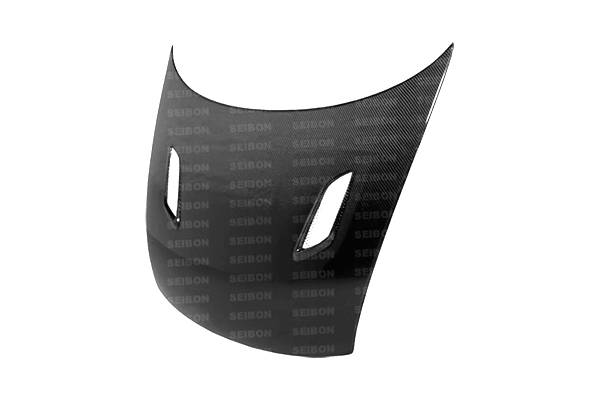 Seibon - 2006-2011 Honda Civic Si 4dr Seibon Carbon Fiber Hood - MG Style