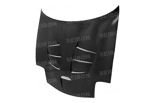 Seibon - 1993-1995 Mazda RX-7 Seibon Carbon Fiber Hood - ST Style