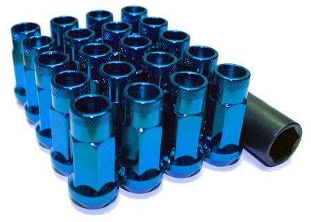 Muteki Muteki Sr48 Open Ended Lug Nuts 12 X 1 5 Set Of Blue Corsport