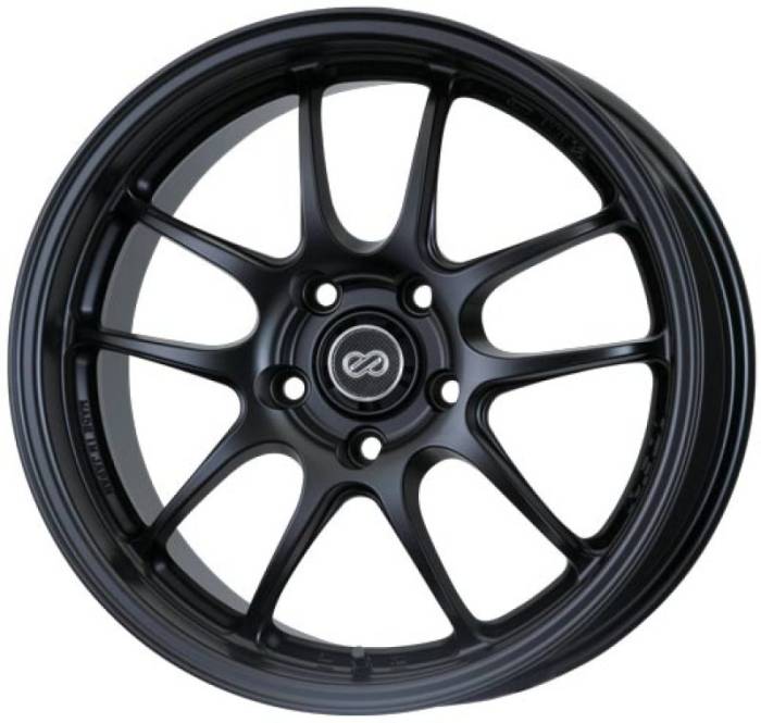 Enkei - Enkei PF01 18x8 5x114.3 Bolt Pattern 40mm Offset - Black Wheel 15-17 WRX / 05-07 STi (SPECIAL ORDER) 460-880-6640BK