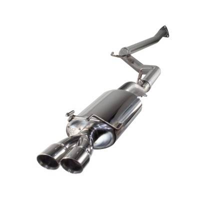 Takeda - 2012-2015 Honda Civic Si Coupe Takeda Mach Force Cat-Back Exhaust System