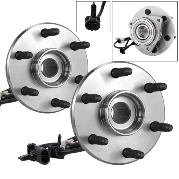 SPYDER - xTune Wheel Bearing and Hub 4WD Cadillac Escalade 02-06 - Front Left and Right BH-515036-36 9939600