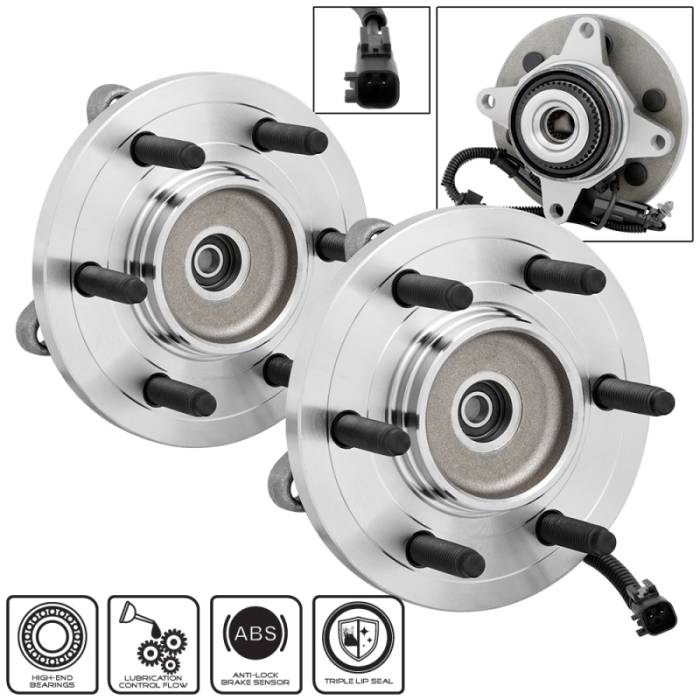 SPYDER - xTune Wheel Bearing and Hub 4WD Ford F-150 11-14 - Front Left and Right BH-515142-42 9939297