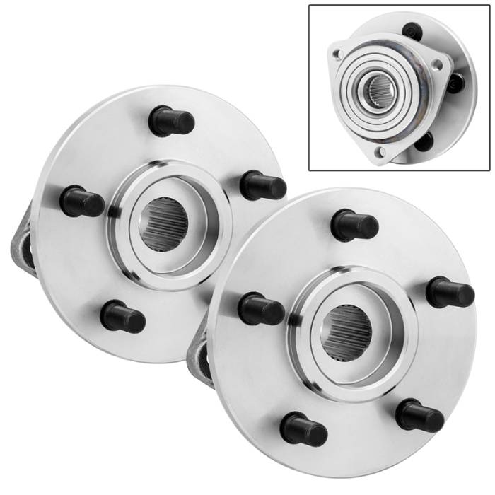 SPYDER - xTune Wheel Bearing and Hub 4WD Jeep Cherokee 90-98 - Front Left and Right BH-513084-84 9939129