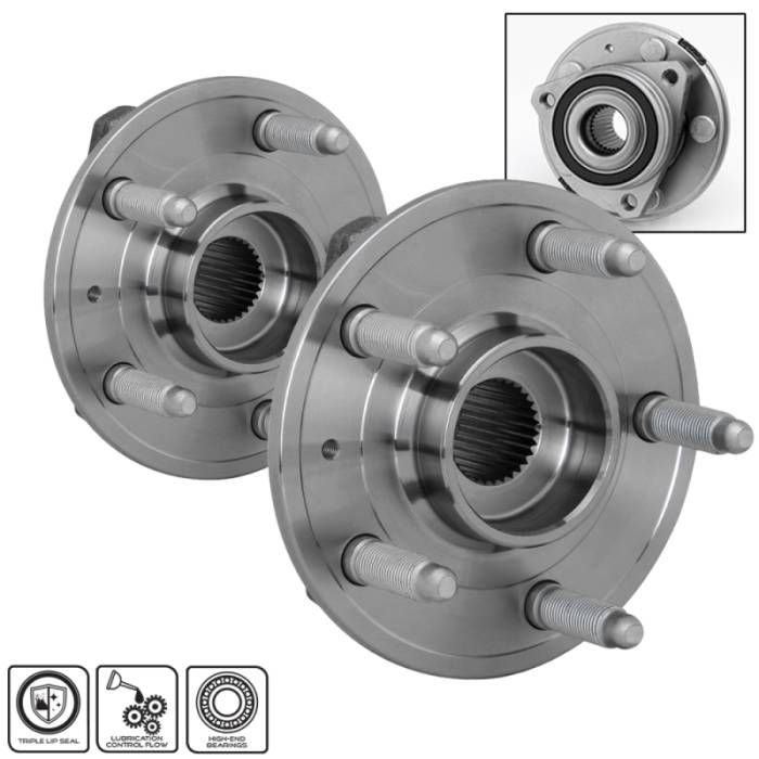 SPYDER - xTune Wheel Bearing and Hub ABS Buick LaCrosse 10-16 - Front Left and Right BH-513288-88 9939259