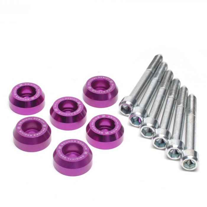 Skunk2 Racing - Skunk2 Lower Control Arm Dress-Up Washers (Purple)