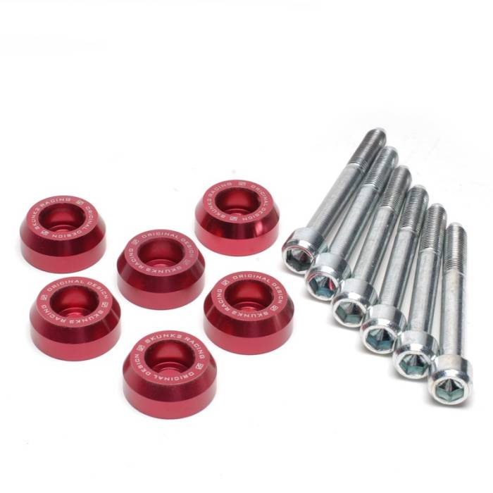 Skunk2 Racing - Skunk2 Lower Control Arm Dress-Up Washers (Red)