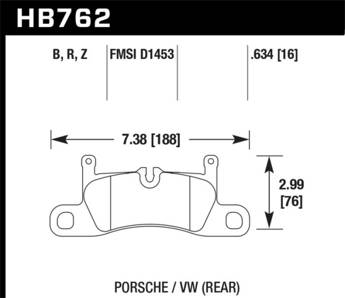 Hawk Performance - HPS 5.0 HB762B.634