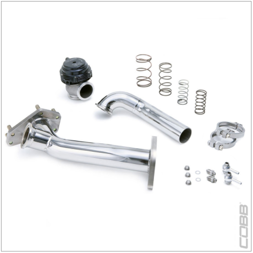 Cobb Tuning - 2008-2010 Subaru WRX and STI Cobb External Wastegate Uppipe Kit with TiAL MV-R 44mm Wastegate