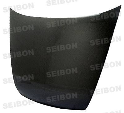 Seibon - 2003-2007 Honda Accord Sedan Seibon Carbon Fiber Hood - OEM Style