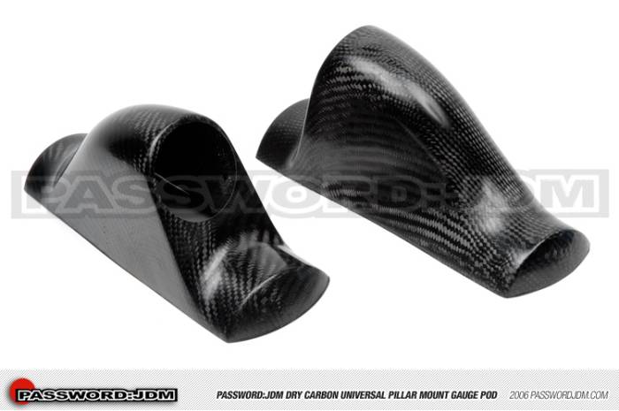 Password JDM - 2002-2005 Honda Civic Si Password:JDM Dry Carbon Fiber LHD Pillar Gauge Pod